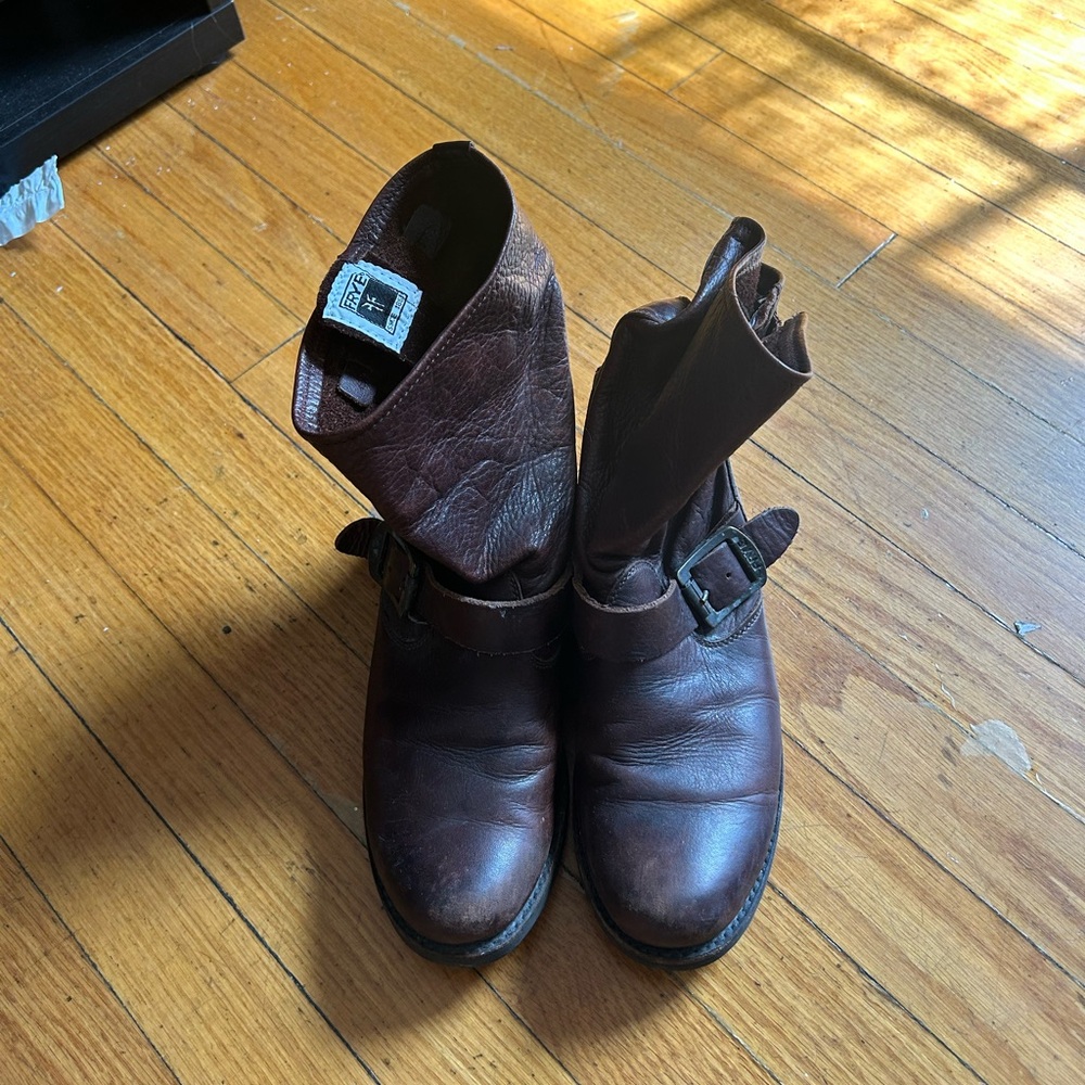 Frye mid calf boots size 8.5